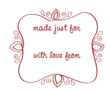 Gift Tag Labels - Printable Download