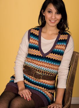 Corrie Fair Isle Vest Pattern
