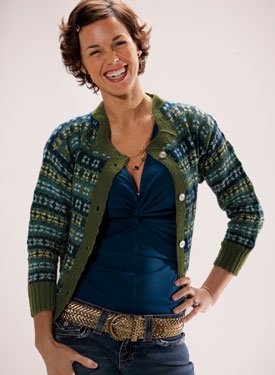 Astera Fair Isle Cardigan Pattern