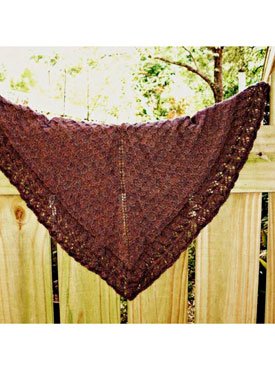 Went Berrying Shawlette Patten