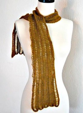 Fragment One Skein Scarf Pattern
