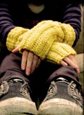 Grunge Gloves Pattern