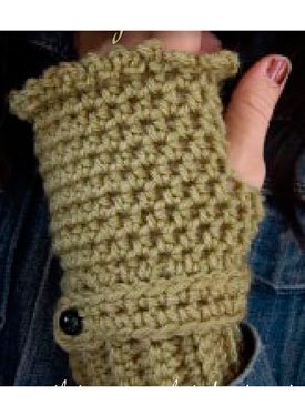 Romantic Fingerless Gloves Pattern