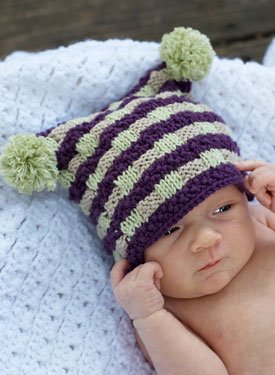 Checkered Square Cap Pattern