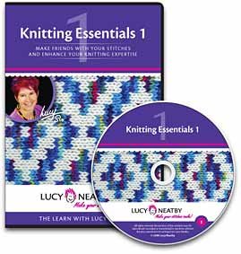 Knitting Essentials 1 DVD by Lucy Neatby