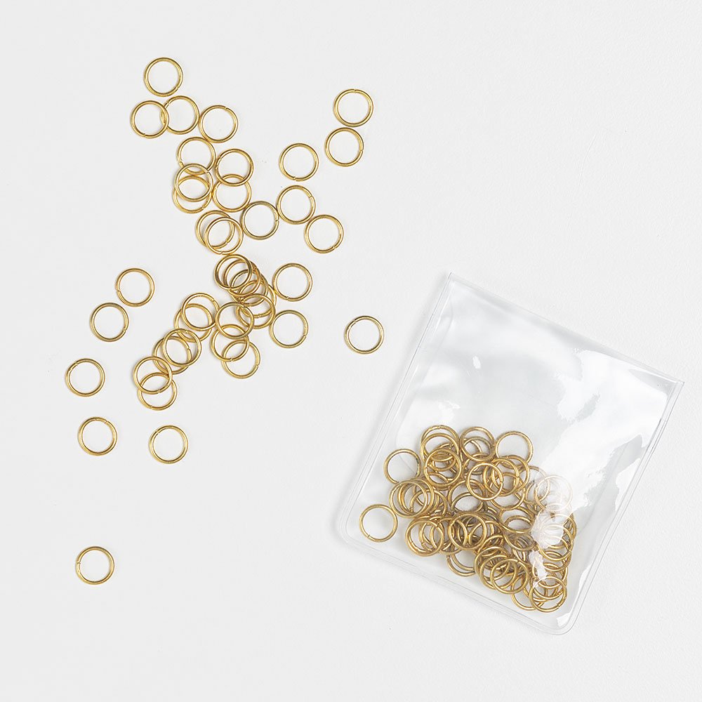Brass Ring Stitch Markers by Knit Picks