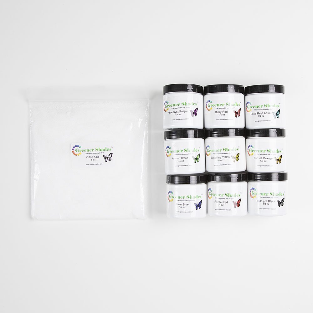 Greener Shades Acid Dye Kit by Still River Mill