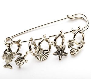 By the Sea Shawl Pin