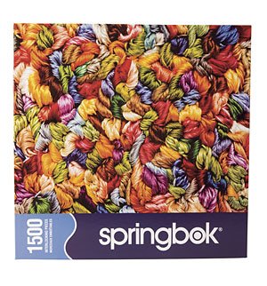 Yards of Yarn 1500 Piece Puzzle by Springbok Puzzle