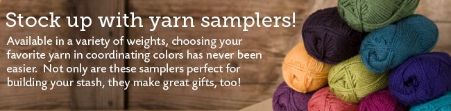 Knitting Yarn Samplers