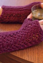One-Skein Fingerless Lace Gloves Pattern