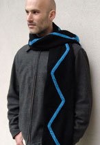 Blue Lightning Scarf Pattern
