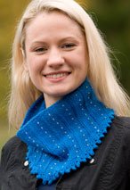 Beaded Kerchief Cowl Pattern