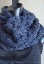 Luscious Cabled Cowl Pattern