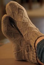 Mock Argyle Socks Pattern