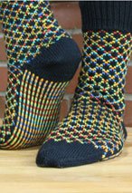 TicTac Toes Socks Pattern