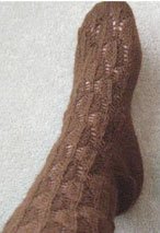 Feather Lace Socks Pattern