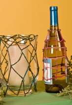 Bottle & Candle Covers Crochet Pattern