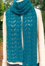 Ravenna Lace Scarf Crochet Pattern