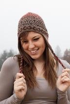 Swirly Gig Earflap Hat Pattern