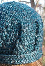 Simple Cable Crochet Hat