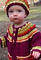 Norah's Joyful Sweater & Hat