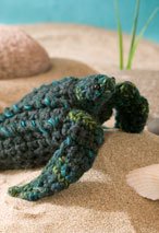 Mbé the Leatherback Sea Turtle Crochet Toy