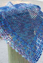 Tropical Breeze Crochet Shawl