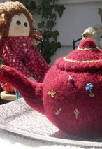 Knitted/Felted Teapot