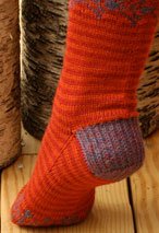 Sunset Folk Socks