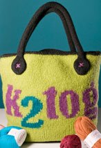 K2tog Knitting Bag