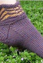 Purple Mountains Slipper Socks