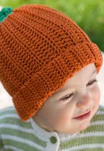 My Little Pumpkin Crochet Baby Hat & Booties