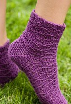 Indigo Dreams Crochet Socks
