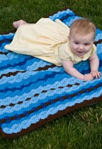 Shell Stitch Snuggle Blanket