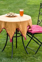 Garden Tablecloth and Cushions