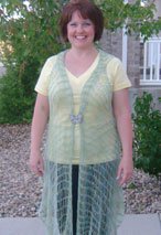 Multi-Way Sleeveless Crochet Cardi