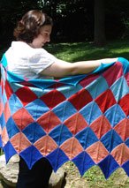 Summer Diamonds Shawl