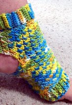 Pilates Peds (Crochet Yoga Socks)