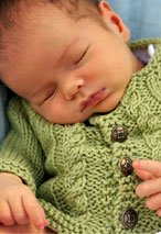 Bitty Cabled Cardigan