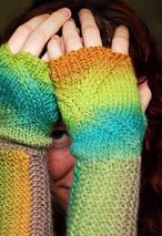 Swerve Fingerless Mitts