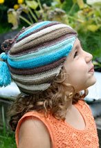 Diagonal Stripe Hat