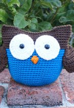 Roly Poly Owl Crochet Amigurumi