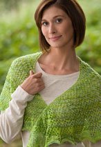 Crescent Meadow Shoulder Shawl