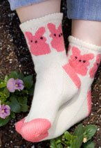 Marshmallow Bunnies Socks