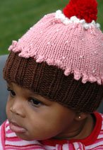 Beaded Cupcake Hat