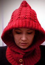Crochet Through The Woods Hooded Neck Warmer