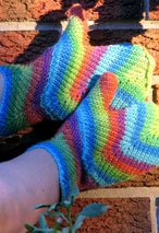 Feather Mittens