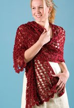 Hollyberry Crochet Wrap