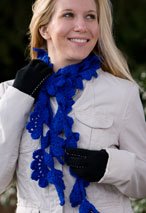 Glen Oaks Lacy Crochet Scarf